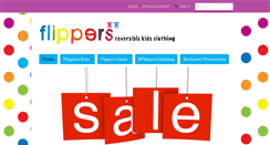 Desktop Screenshot of flippersclothing.com